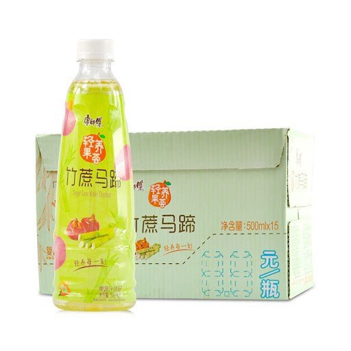 康师傅【竹蔗马蹄】500ml
